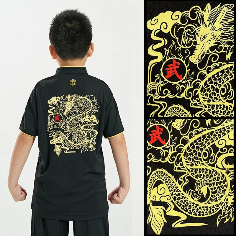 kun-master-adults-and-children-martial-art-uniform-kung-fu-dress-tai-chi-clothes-wushu-clothing-short-sleeve-printing-2023