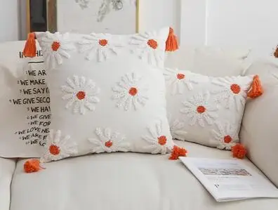 

Наволочка в виде Красной маргаритки, наволочка для дивана в гостиную, наволочка для подушки