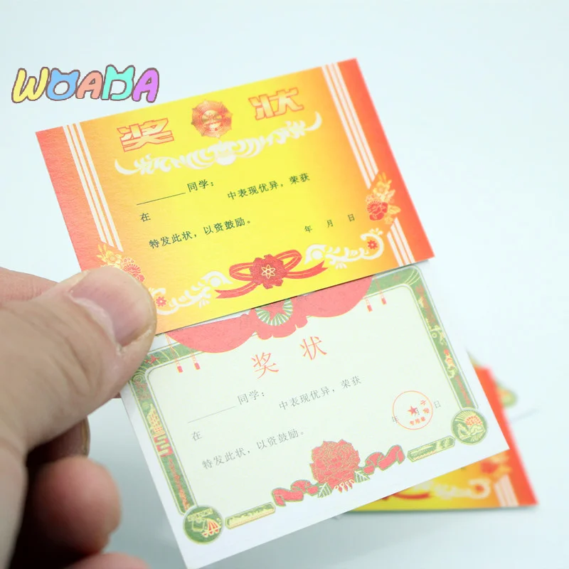 

5 шт. 1/12 сертификаты на кукольный домик Модель награды кукольный домик сертификаты награды кукольный домик Школьные Аксессуары для украшения семьи