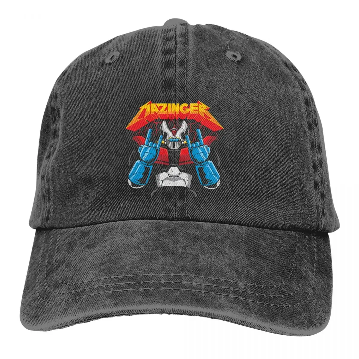 

Summer Cap Sun Visor BLAST THEM ALL Hip Hop Caps UFO Robot Goldrake Grendizer Anime Cowboy Hat Peaked Trucker Dad Hats