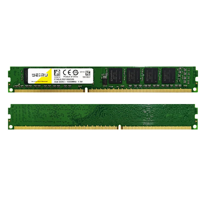 데스크탑 메모리 DDR3 RAM, 1066 1333, 1600 MHZ, PC3 8500 10600, 12800U, 240 핀 ...