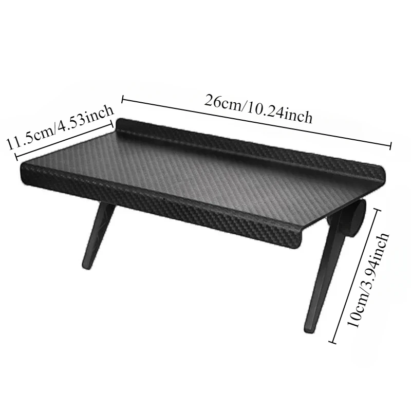Storage Rack Holder 1PC Storage Rack Tray Stand Load-bearing Durable Computer TV Screen Wireless Router Set-top Box Rack Hole-less Organizer