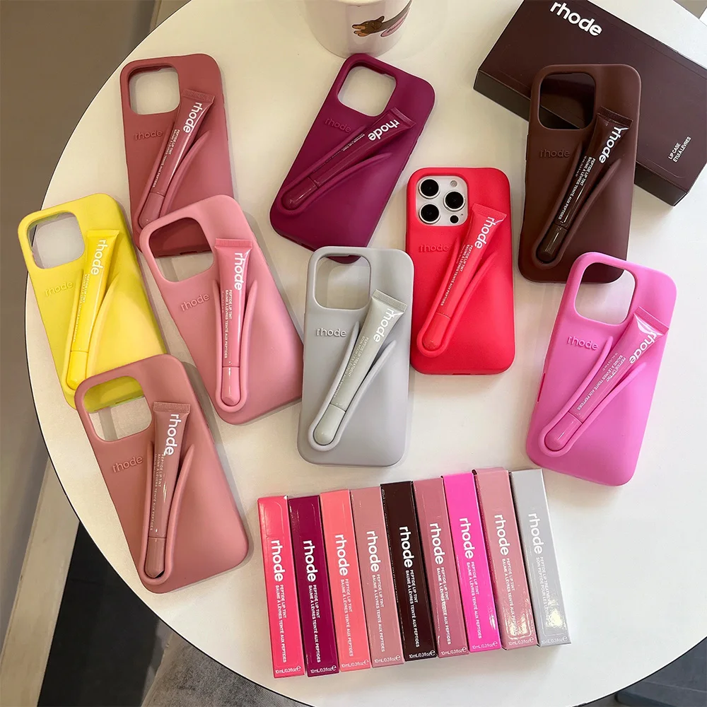 rhode iPhone16pro対応ケース リップtoast Rhode Lip Case Toast For iPhone 16 Pro - Силиконовый чехол