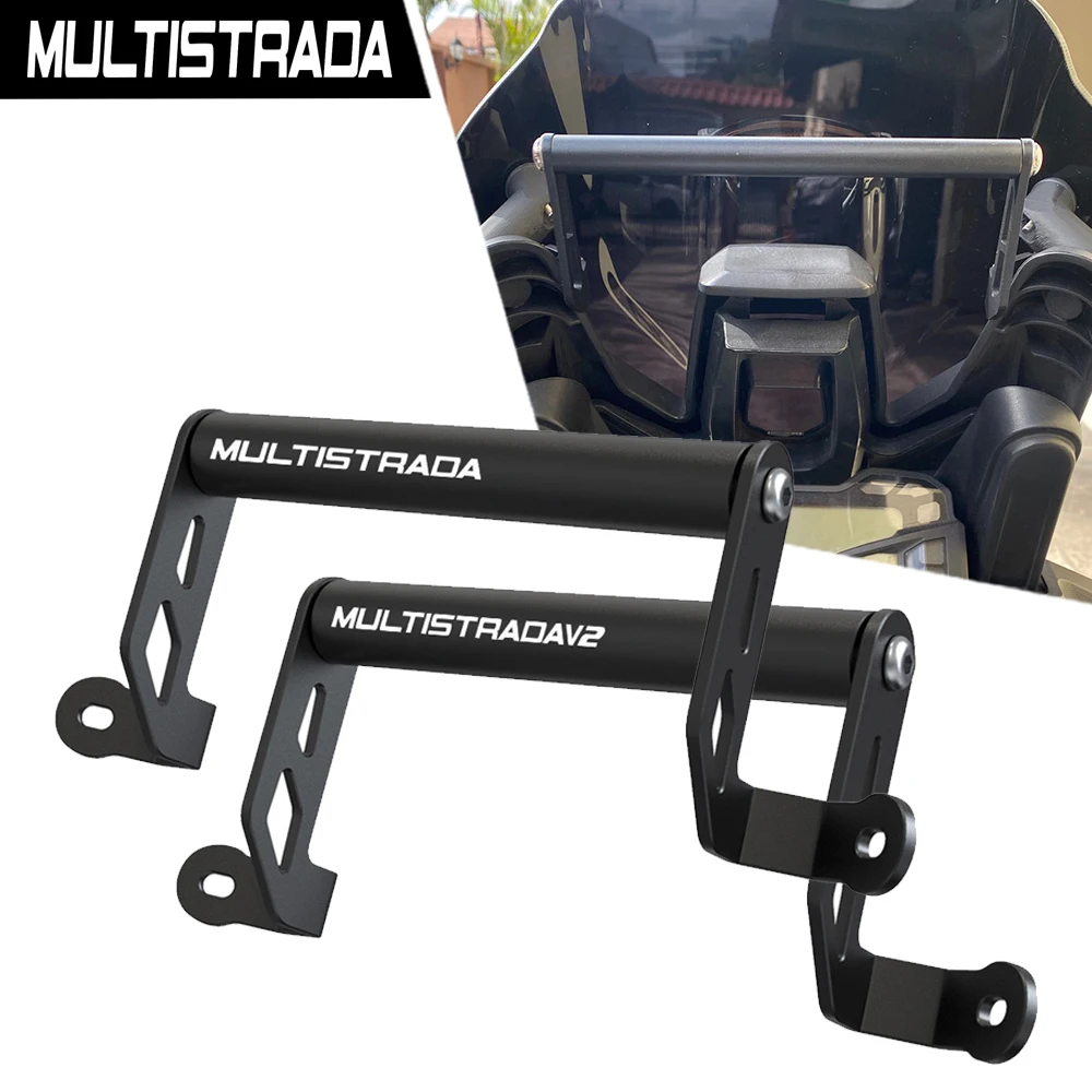 

For Ducati Multistrada 1260 S Touring 1260S Pikes Peak 1260S D-Air 1260 S Grand Tour Motorcycle 22mm Navigation Bracket Holder
