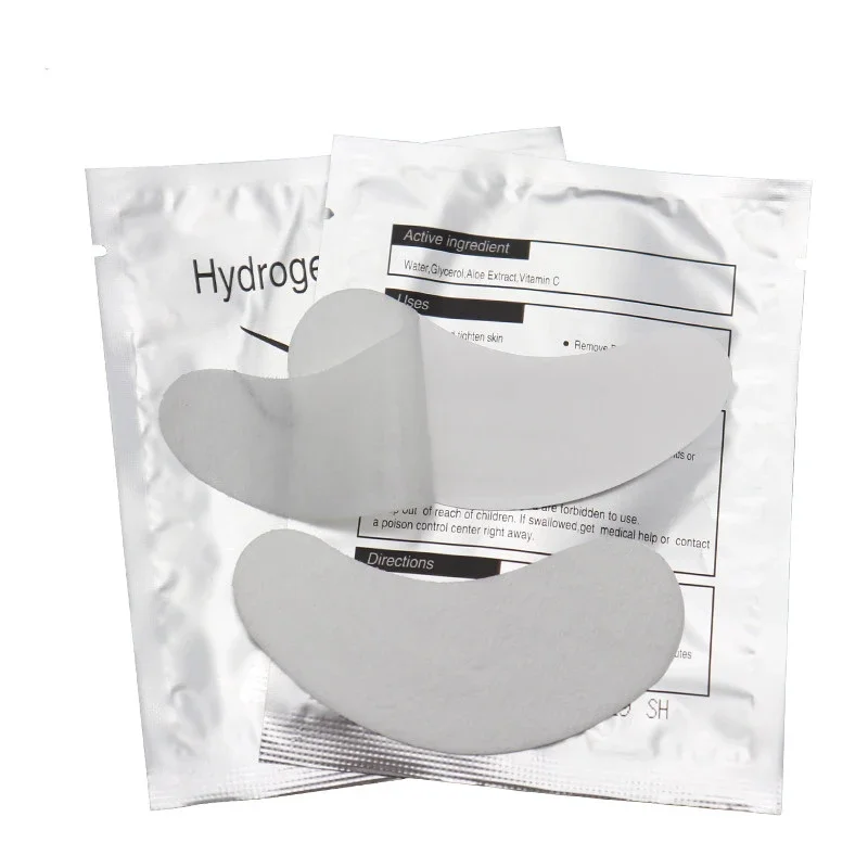 Description Picture 6 of item50/100/200 Pairs Eyelash Pad Gel Hydrogel Eye Patch Grafting Under Eye Paper Sticker Fox Wraps Eyelash Extension Makeup Tools