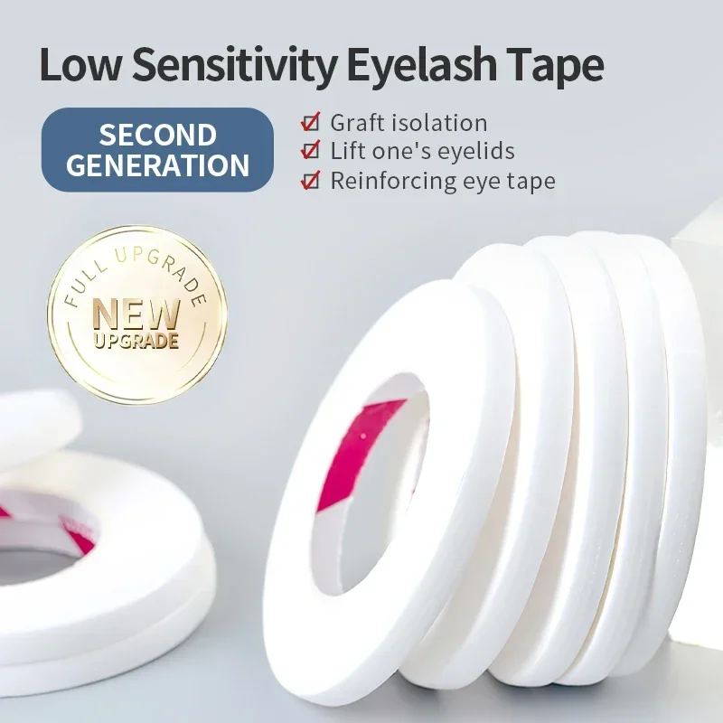 4mm Width Eyelash Extension Tape Makeup Breathable Anti-allergy Easy to Tear Micropore Tape Professional Lashes For eyelash extension tape,eyelash accessories,eyelash extension supplies