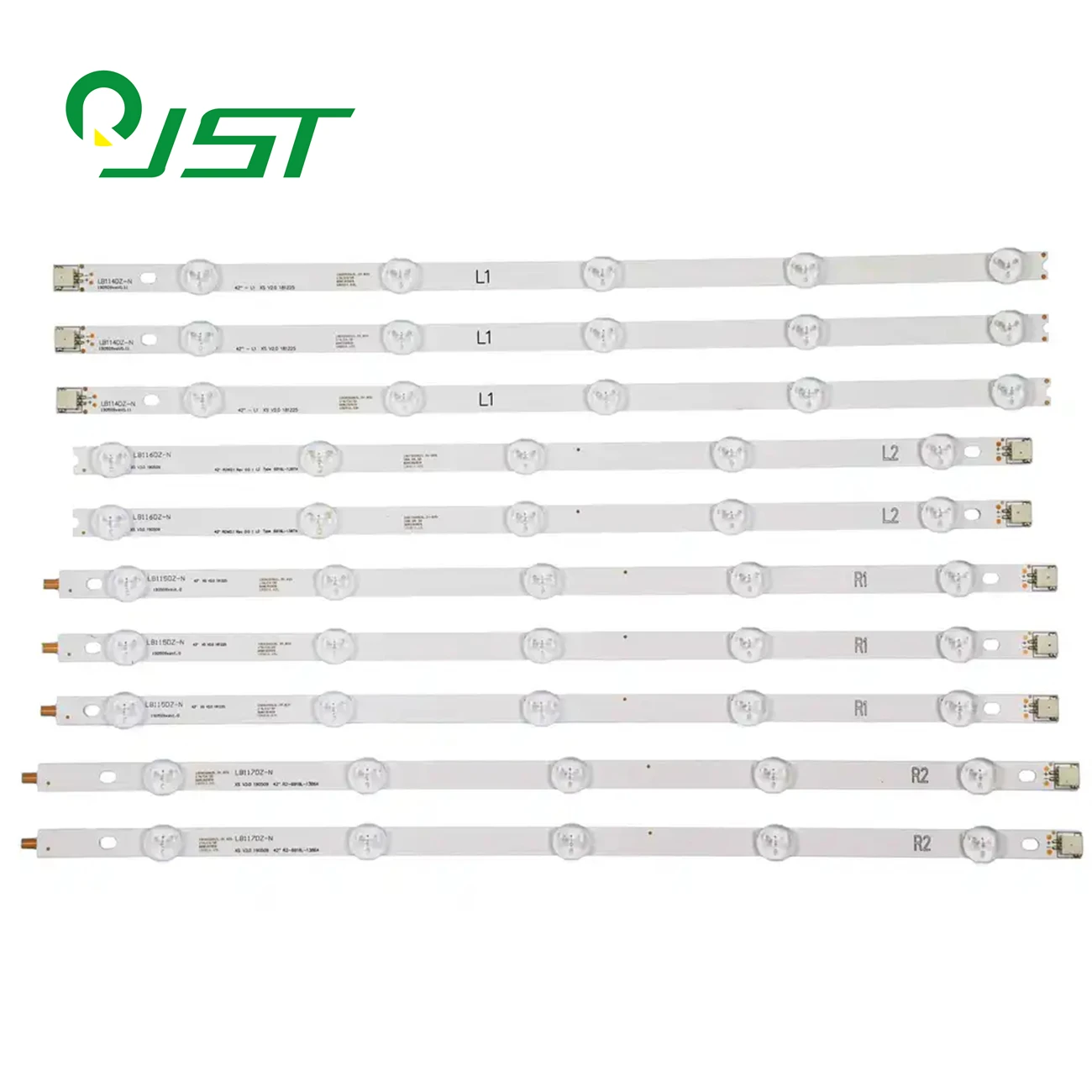 10pcs/Kit LED Strips for 42 TV 42LN6108-ZB 42LN619S-ZB 42LA6134-ZB 42LA6136-ZB 42LA613S-ZB 42LN613S-ZB 42LN613V-ZB