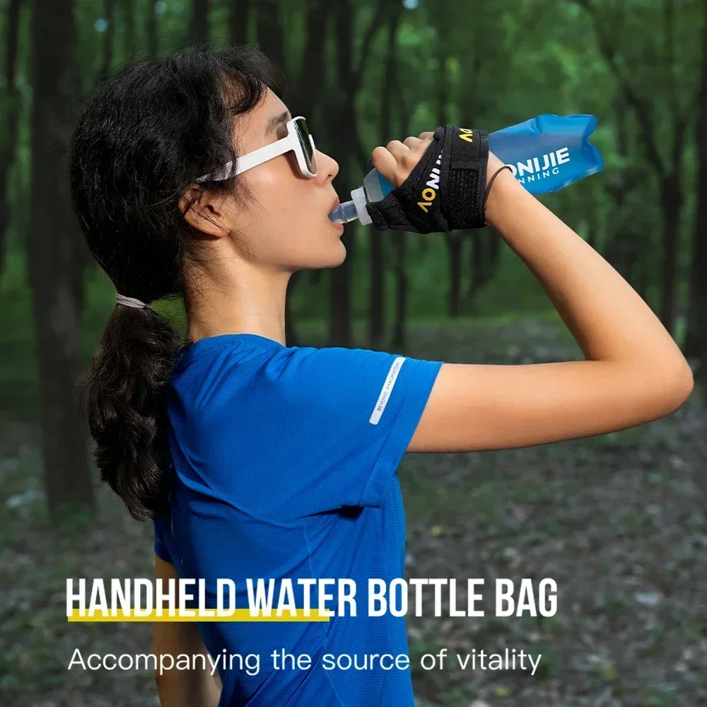 Handheld Water Bottle Bag Simple Lightweight Water Bottle Bag Suitable for Outdoor Marathon Running Equipment