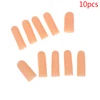 3/10pcs Finger Protector Anti-cut Silicone Gel Tube Hand Bandage Heat Resistant Finger Sleeves Great Cooking Kitchen Tools 5