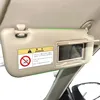 لسيارة Toyota Corolla E160 E170 2014 2015 2016 2017 74320-02B20 حاجب شمس داخلي يسار/يمين لوحة حاجب من الشمس مع مرآة مكياج