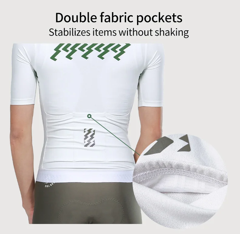 LAMEDA Radtrikot, atmungsaktiv, schnell trocknend, kurzärmelig, Rennrad-Shirt, Reiten, Radfahren, Sommer, Herren-Fahrradbekleidung – Detail 9