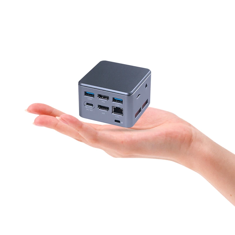 

Mini PC Intel Celeron N5105 M.2 NVME SSD 8GB LPDDR4 Dual-band WiFi Bluetooth 4.0 2.5GbE LAN 4K UHD Windows 11/10 linux laptop co