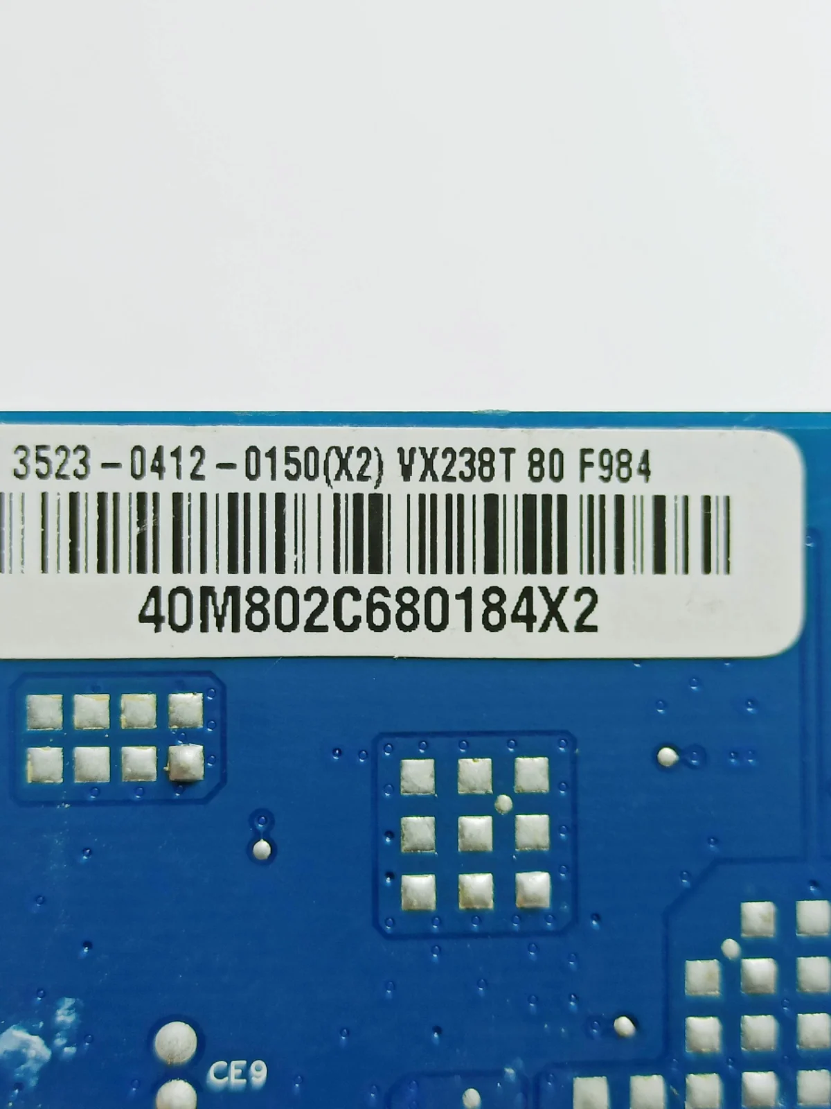 드라이버 보드 VX238T-W 마더보드, VX238T, 0171-2271-4631