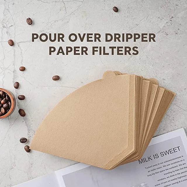 Filtri Caffè Americano In Carta Non Sbiancata - Cono Misura 4, Pack Da 100 - Foto 9