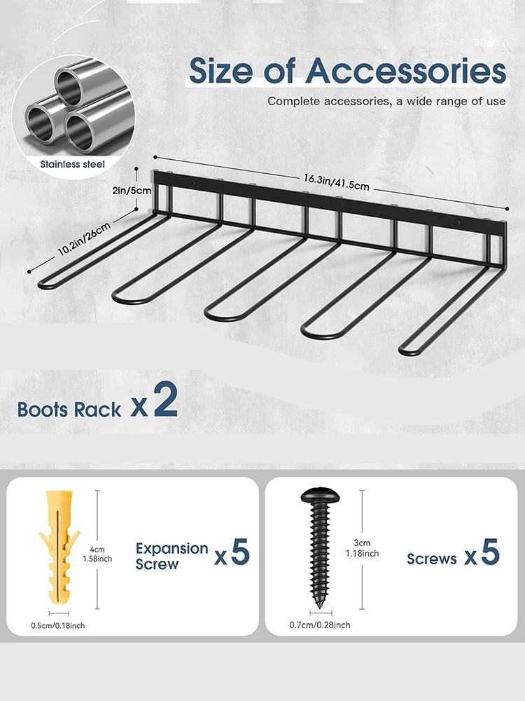 Cintre de chaussures en fer