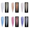 Jillnails 100g Reflective Builder Nail Gel for Nails Extensions Glitter Sparkling Self Levelilng Gel Polish 3