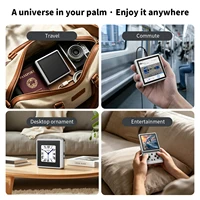 Console de jeu portable Anbernic RG Rotate, écran rotatif IPS de 3,5 pouces, Android, alliage d'aluminium, 2000 mAh, lecteur de jeux rétro portable AI 5