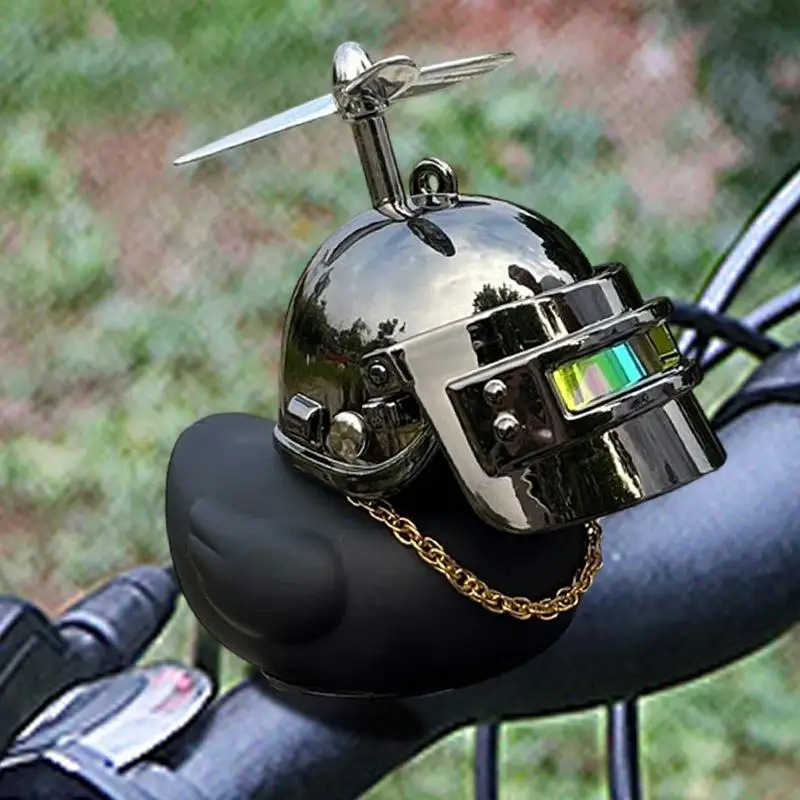 Motorcycle Handlebar Duck Squeeze Duck Dashboard Decorations Cute Yellow Duck Bicycle Accessories Yellow Duck Car Decorations