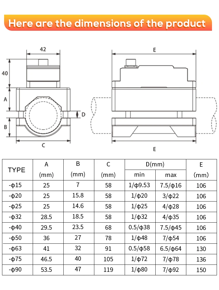 Ultrasonic Flow Meter Digital Flowmeter 4-20mA RS485 Modbus SS Pipe Tube Measure