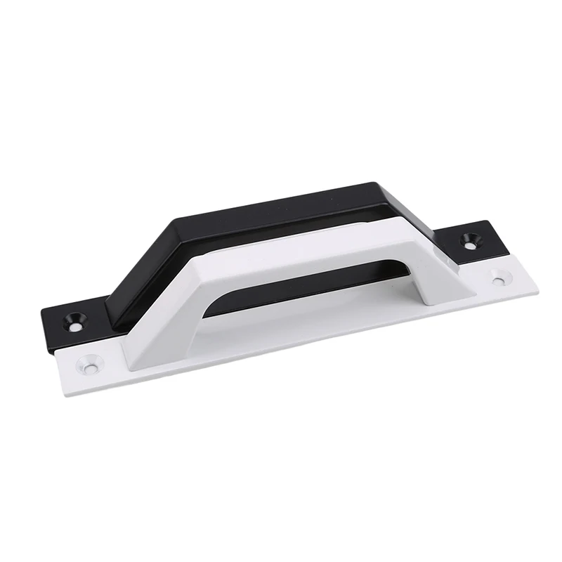 Aluminium Alloy Door Handles Balcony Bedroom Kitchen Door Pulls Silver White Furniture Handle Hardware 1pc door handles