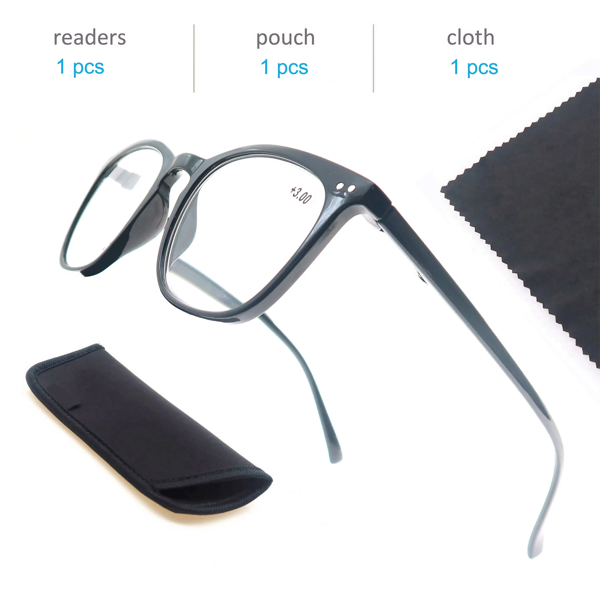Timeless Round Frame Fruit Candy Style Lightweight Colorful Reading Glasses