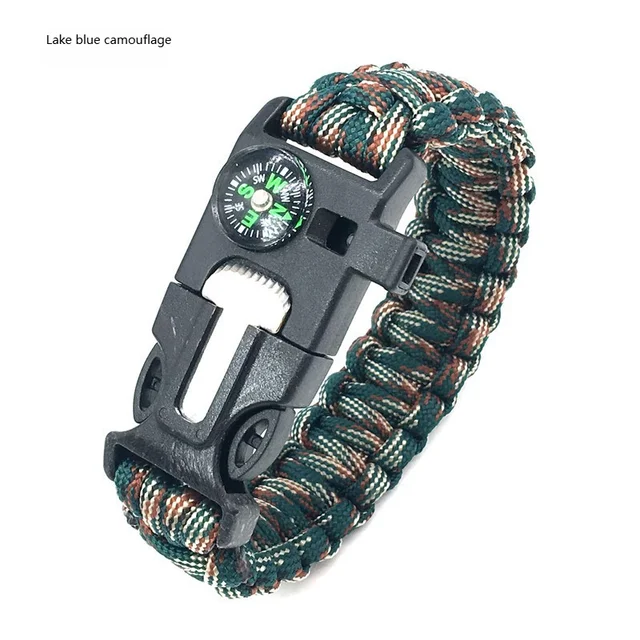5-in-1 Paracord Survival Bracelet