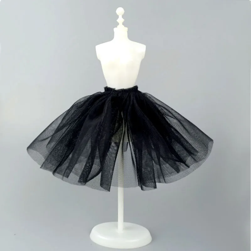 Petticoat Crinoline For Barbie Doll Slip Ballet Dress Tutu Underskirt Clothes Outfits 1/6 BJD Dollhouse Accessories DIY Toys 1PC for barbie doll clothes,doll clothes accessories,doll clothes,doll accessories