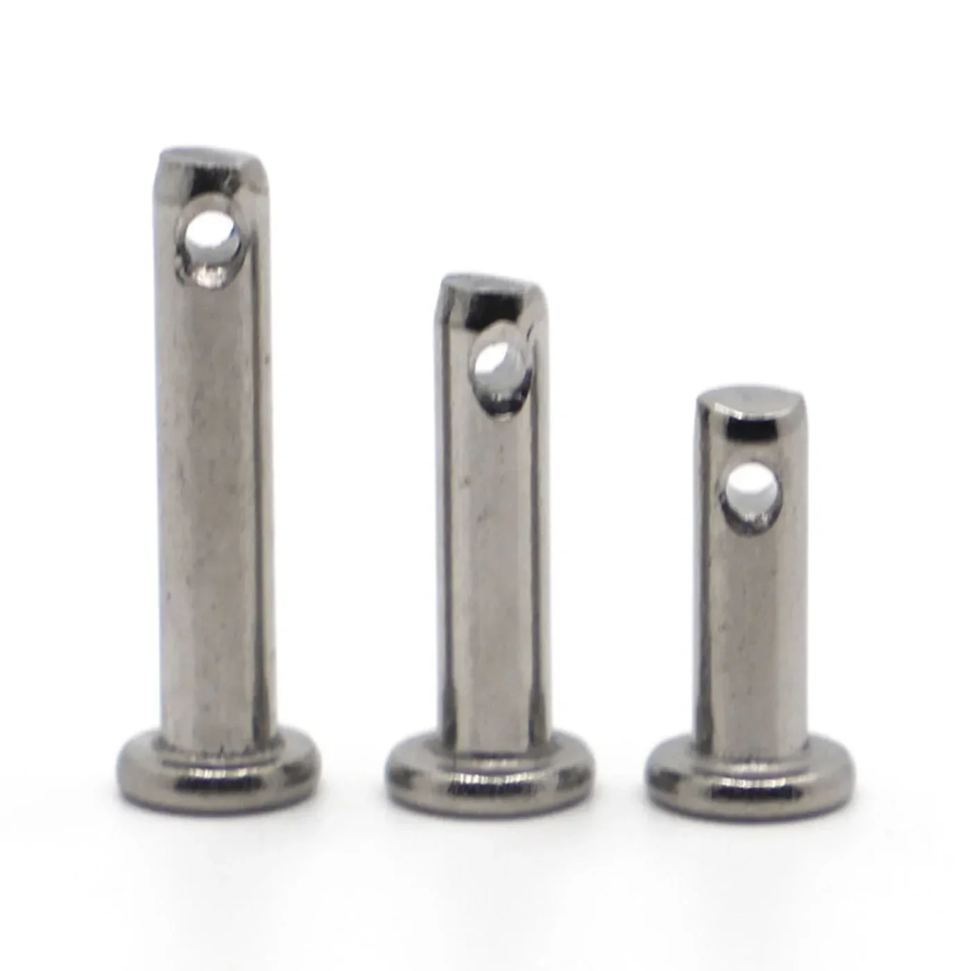 Stainless Steel Dowel Pin Stainless Steel Locating Pin Stainless Steel Locating Pins M3 M4 M5 M6 M8 M10 304 Stainless Steel Axis Pin Roll Flat Head Cylindrical Pin With Hole