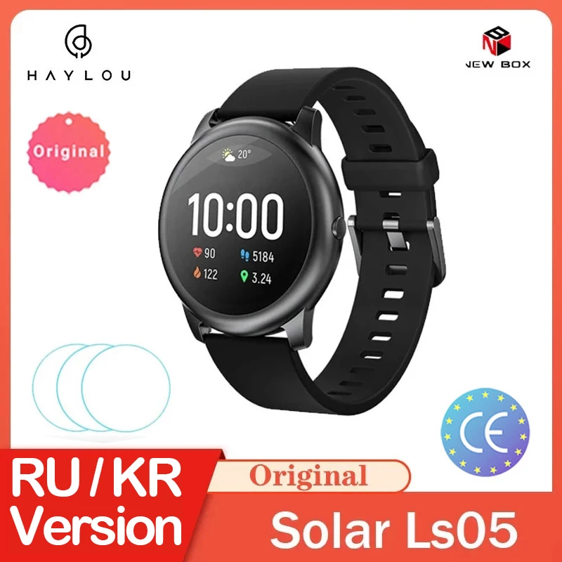 Haylou Solar Smart Watch Ip68 Waterproof Smartwatch Women Men Watches For  Android Ios Fitness Tracker Haylou Ls05 From Youpin - Smart Watches -  AliExpress