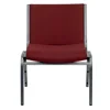 HERCULES Series Big & Tall 1000 lb. Rated Burgundy Fabric Stack Chair Multipurpose Stacking Guest Chair Business or Home Weight 3