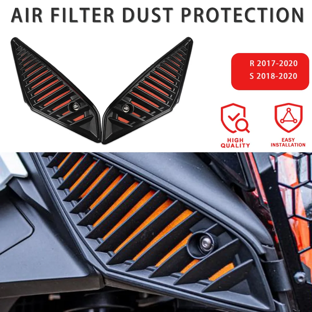 

FOR KTM 1290 Super Adventure R S 2017-2019 2020 Motorcycle Air Filter Dust Protection Cover Grill Guard Protector Accessories