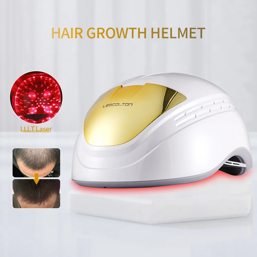 Lescolton Hair Growth Helmet Infrared 650nm Laser 80 Beads Led Photon