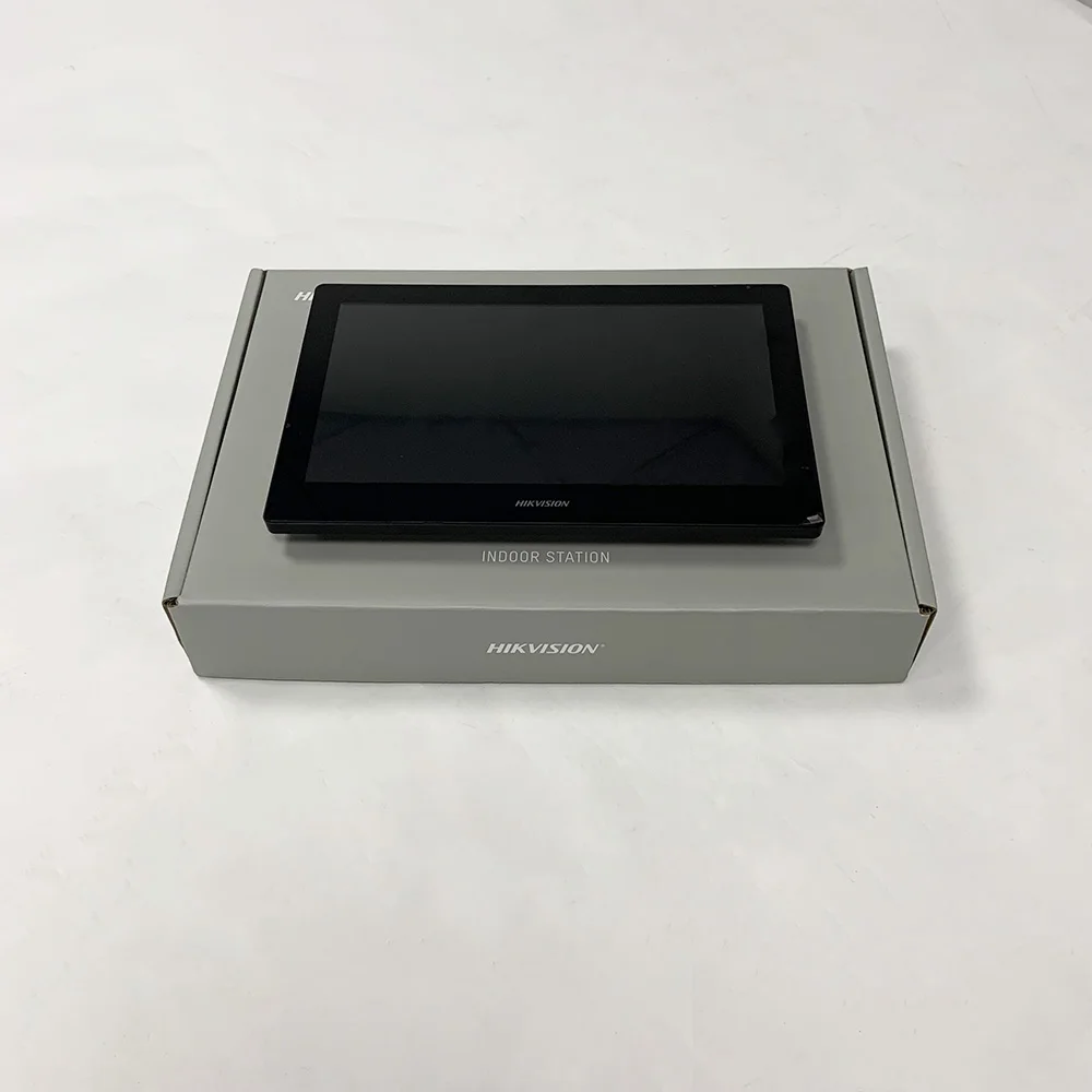 Hikvision DS-KH8520-WTE1 IP 실내 스테이션 POE 와이파이 비디오 인터콤 모니터, 10 인치 터치 스크린