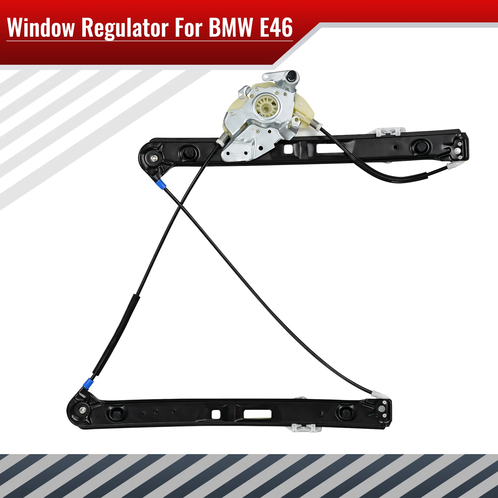 

Car Front Left Right Power Window Regulator For BMW 3 Series E46 323i 325i 328i 330i 51337020659 51337020660 Electric 1998-2005