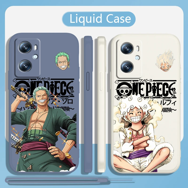 Ein P-Stück L-Luffy Kühles Flüssiges Seil Für Oppo Finden X6 X5 X3 A98 A96 A94 A93 A77 A76 A74 A72 A57 A53 A16 5G Funda Telefon Hülle