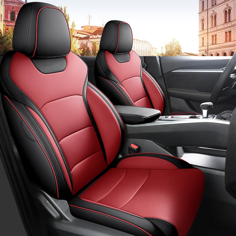 Motocovers Car Seat Cover Specific Customize for Geely Atlas Boyue Pro Full Covered on Front seats and Rear Seats