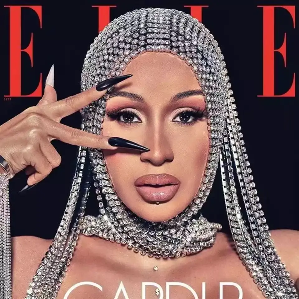 

2022 fashion luxury super long tassel crystal wig hat headband women's shiny Rhinestone Crystal Headband headband accessories