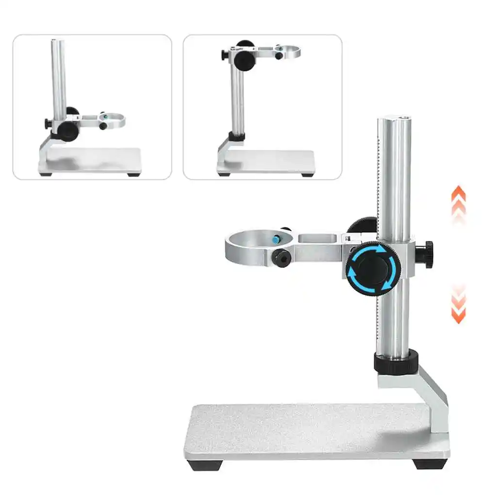 

Digital Microscope Aluminum Alloy Stand Bracket Holder Lifting Support Endoscope Magnifier Camera Bracket Table