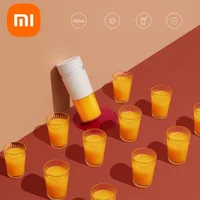 Xiaomi Portable Electric Juicer Blender 3D 4 Blades Large Capacity Removable Rechargeable IPX6 Food Grade Fruit Extractor Cup 1
