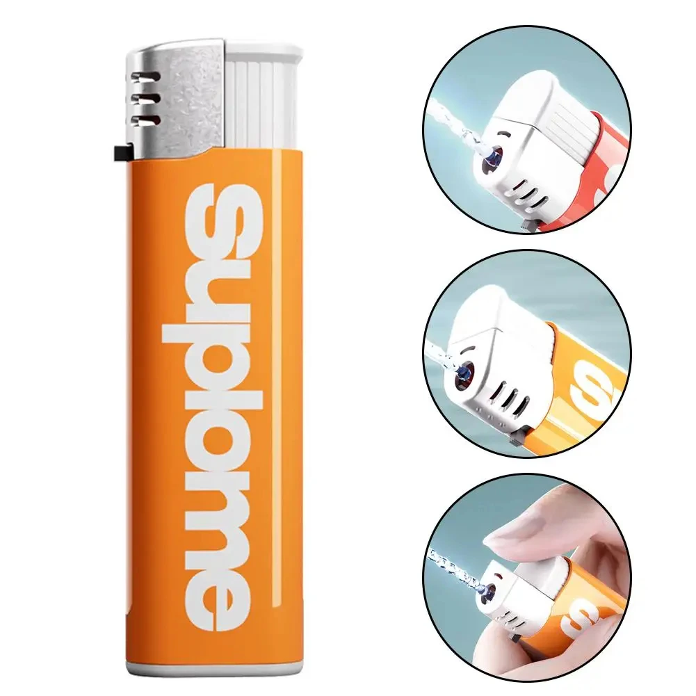 Kids Toy Fun pranks Lighter Press To Spray Water Party Favors Trick Treat Prank Gadgets Funny Toys Water Shooting Toy water guns 5