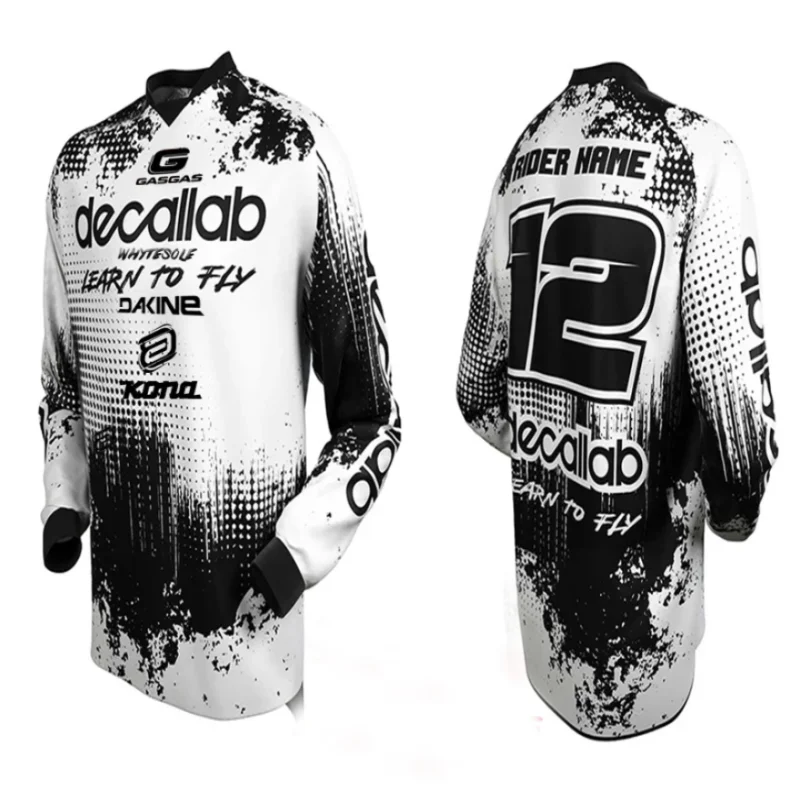 Team moto bmx enduro motocross Jersey mtb downhill cycling mountain motorcycle bike cycling shirt