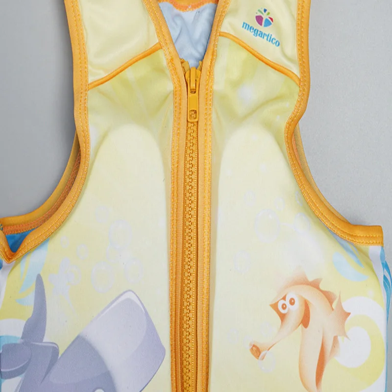 New Children Lifejacket Swimming Buoyancy Jacket Sleeveless Cartoon Vest Children Foam Swimsuit Lightweight Easy To Carry 5
