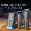 KEMEI Hair Salon Professional Hair Clipper and Shaving Set Mini Shaver Carving Scissor Professional Digital Hair Clipper KM-2357 5