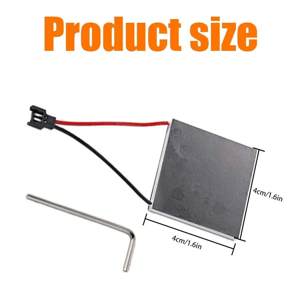 1PC Fireplace Fan Generator Chip Machinery Electric Power Motor Barbecue Oven Thermoelectric Generator Chip General Accessories