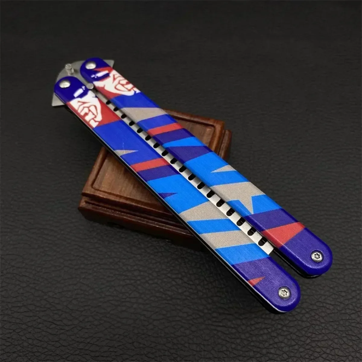 23cm Valorant Weapon Yoru's Stylish Butterfly Comb GO Vol 2 Melee Game Peripheral Metal Samurai Sword Model Weapon Gifts Toys cosplay sword cosplay prop