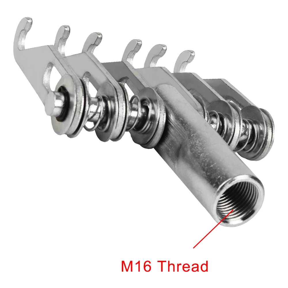 자동차 시트 금속 수리 M16 바디 덴트 도구, 범용 슬라이드 해머 도구, 풀러 클로 후크, 6 핑거 덴트 수리, 자동차 바디