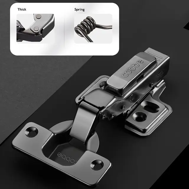 เฟอร์นิเจอร์บานพับไฮดรอลิก Damper บัฟเฟอร์ Soft Close Home Kitchen Cabinet ตู้ประตูฮาร์ดแวร์ 1