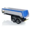 1/14 LESU RC Metal Hydraulic Dump Trailer Finished Model For Toys Radio Control Tractor Truck DIY Lorry Car Vehicle 4