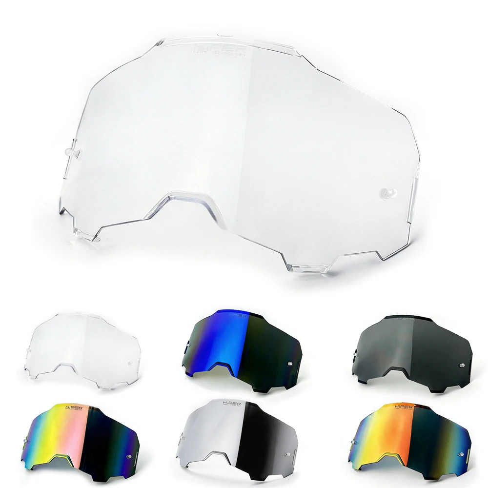 High-Performance Mirror Lens for Goggles – Ideal for Motocross & Cycling