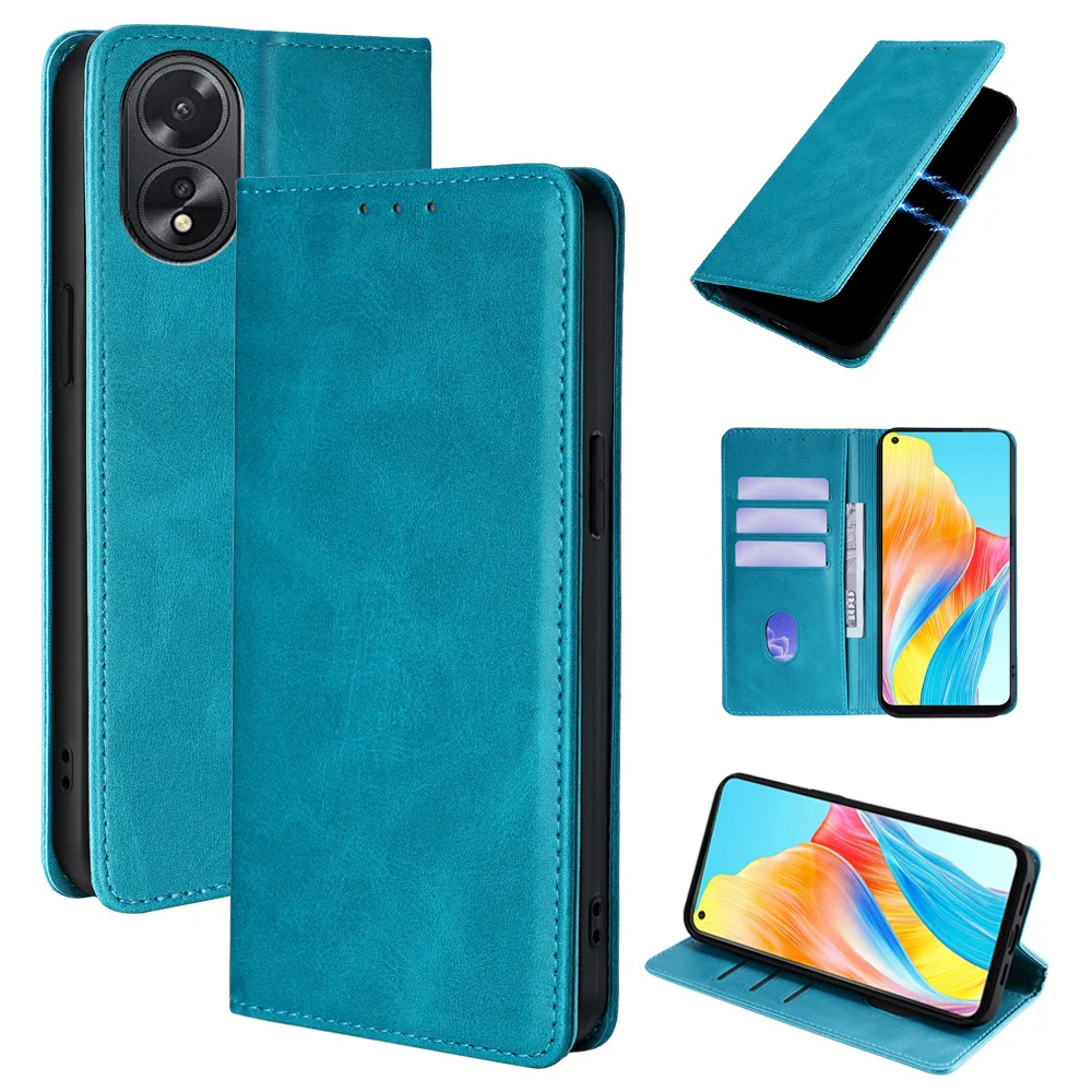Leather Wallet Phone Case - Flip Cover with Card Slots